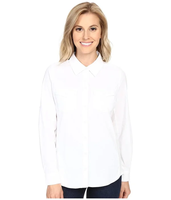 Marmot Women's Annika Long-Sleeve Shirt - White, Xs
