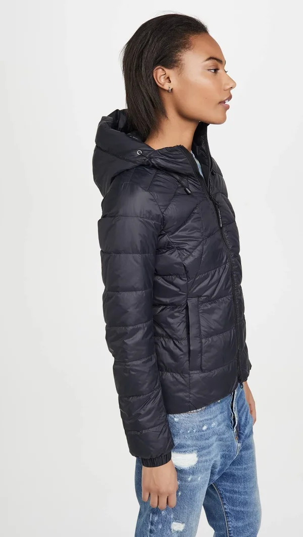 Canada Goose, Abbott Hoody Down Jacket, Women, Black, S, Jackets