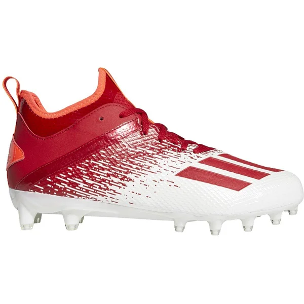 Adidas Men's Adizero Scorch Football Cleats, White