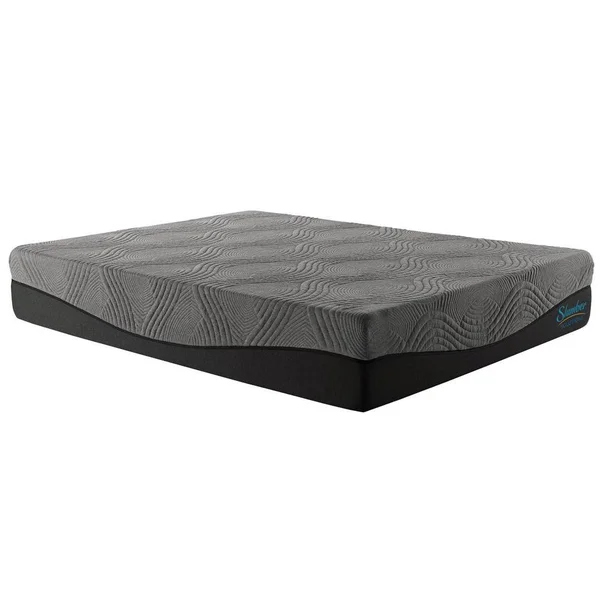 Slumber Solutions Active 12-Inch Charcoal Memory Foam Mattress Twin