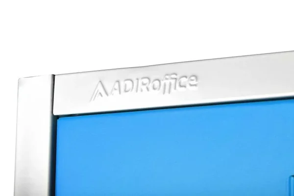 AdirOffice Large Locker w/ 6 Doors & 6 Hooks, Blue 629-206-BLU