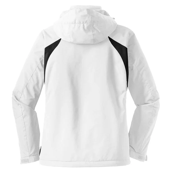 Port Authority L304 Ladies All-Season II Jacket - White/Black - M