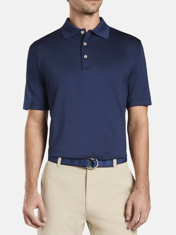 Peter Millar Men's Solid Performance Polo
