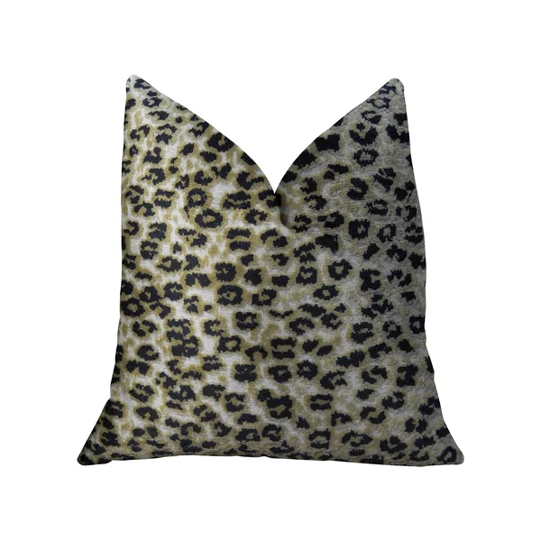 Plutus Cheetah Handmade Throw Pillow