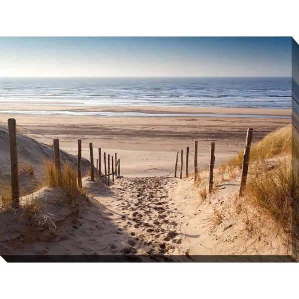 Picture Perfect International Path to Ocean Giclee Print Canvas Wall Art, 24 Inches x 36 Inches x 1.5 Inches
