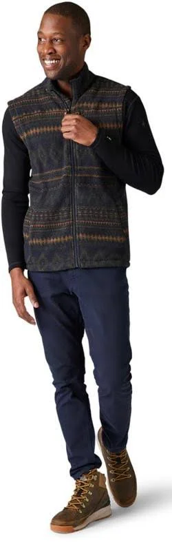 Smartwool Hudson Trail Fleece Vest - Men's - Deep Navy Fairisle - XL