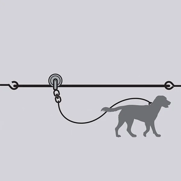 Four Paws Trolly Exerciser Heavy Weight Silver 100&