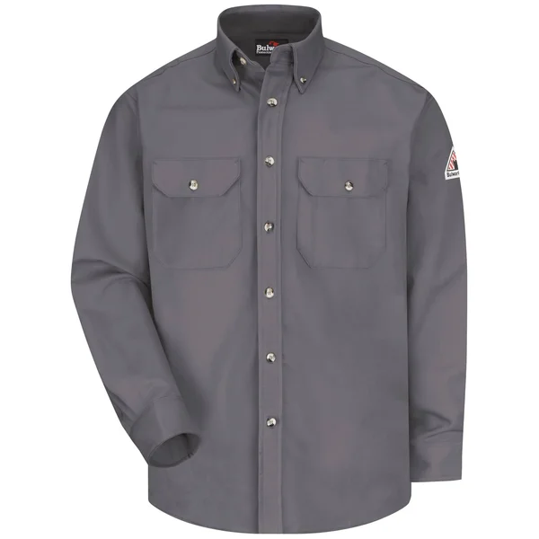 Bulwark Dress Uniform Shirt - Excel FR ComforTouch - 7 oz. - Grey - M