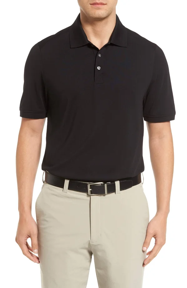 Cutter & Buck Men's Big & Tall Advantage Polo - White