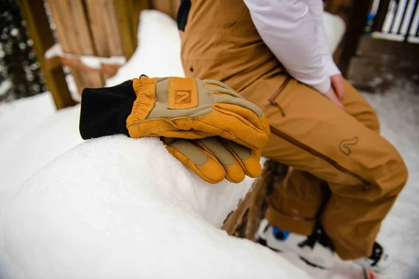 Flylow Magarac Glove Natural/Amber S