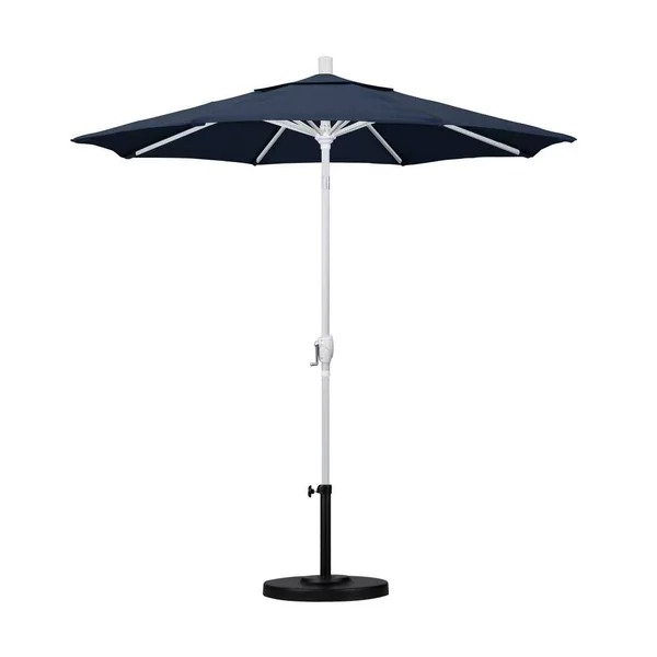 California Umbrella 7.5& Market Patio Umbrella in Spectrum Indigo