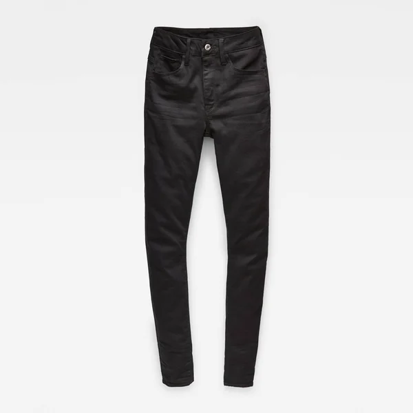 G-Star Raw Women 3301 High-Waist Skinny Jeans Black Size 18-34