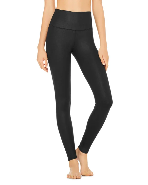 Alo Yoga - High-Waist AirLift Legging in Deep Jade, Size: Large