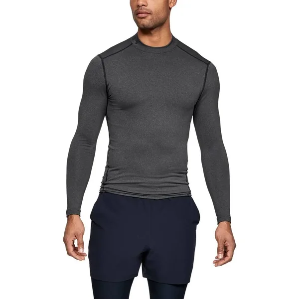 Under Armour Men's ColdGear Armour Compression Mock - Carbon