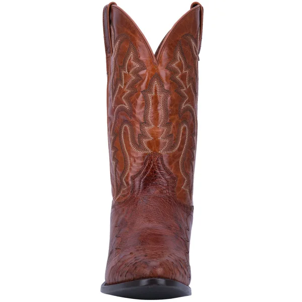 Dan Post Men's Pugh Cowboy Boot Dpp5210 - Cognac Ostrich