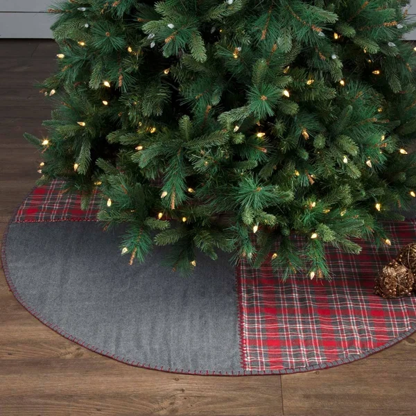Anderson Patchwork Tree Skirt - 60x22