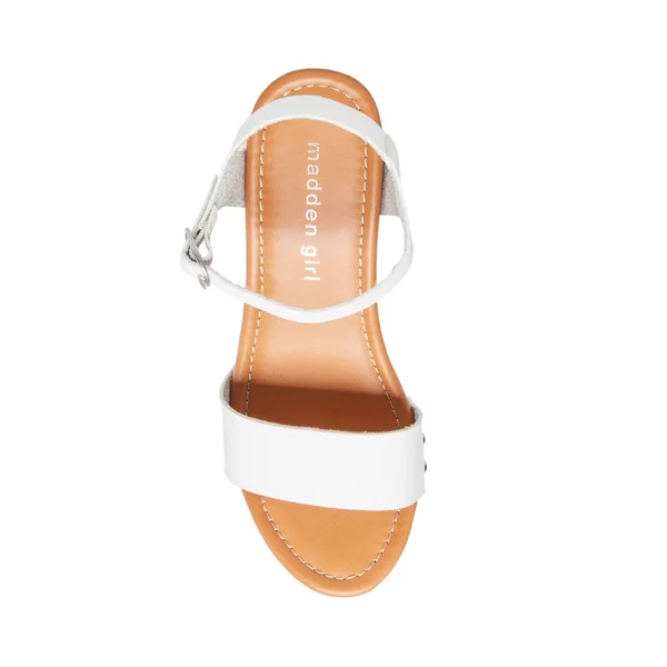 Madden Girl Lifft 8.5 Women's White