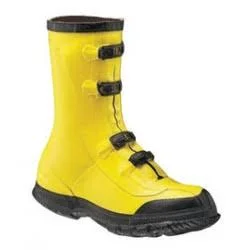 Salisbury - Honeywell - 51510 16-ES - Honeywell Size 16 Salisbury Yellow Rubber Deep Heel Storm Overshoes with Fabric lining, (