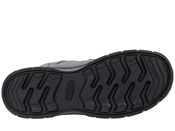 Keen Youth Hikeport 2 Mid Strap WP Boot - 3 - Magnet, Red Carpet