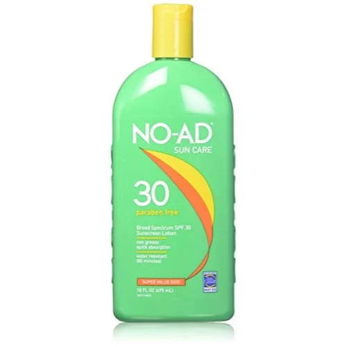 No-ad Sunscreen Lotion SPF 30 - 16 fl oz (2 Pack)