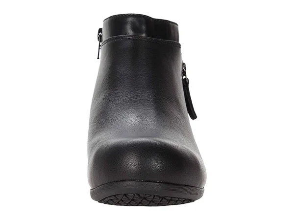 Rockport Works Carly Alloy Toe Work Bootie 12 Women's Black Shoe