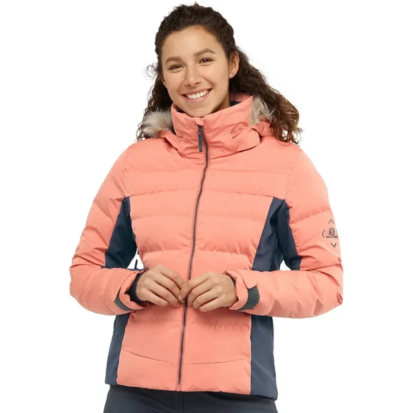 Salomon Stormcozy Jacket - Women's Brick DUST, Xs