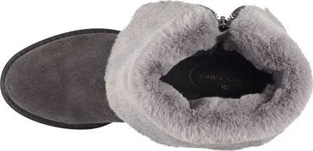 Bandolino Women's Cassy Cuffed Boot - Size: 7.5, Grey Leather