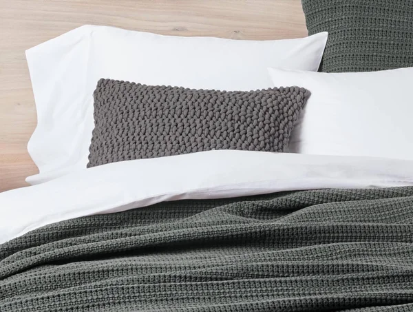 Coyuchi Woven Rope Decorative Pillow Cover - Shadow