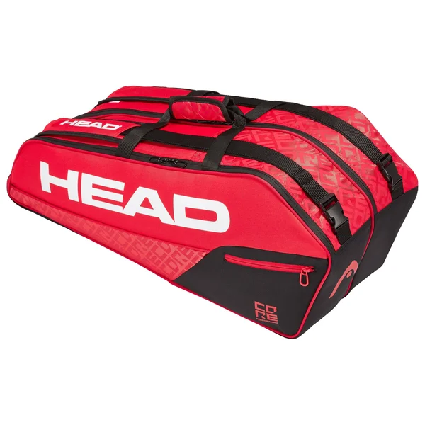 Head Core Combi 6 Pack Racquet Bag (Red/Black)