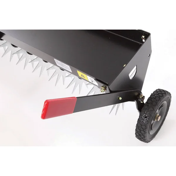 Brinly-Hardy 40 in. Tow-Behind Spike Aerator with Transport Wheels