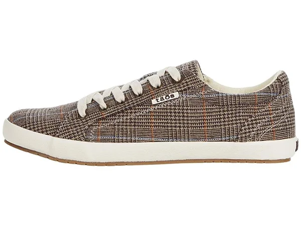Taos Star Brown Plaid Women's Brown Plaid, 8.5, M