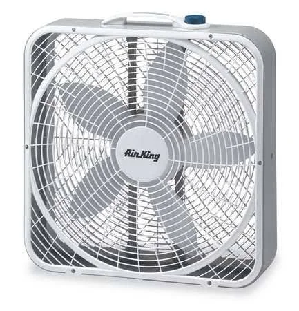 Air King 9723 Box Fan - 3 Speeds, 20x22 Blade Dia.
