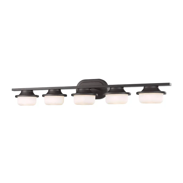 Z-Lite 1917-5V-BRZ-LED Bronze Optum 5 Light Vanity Light