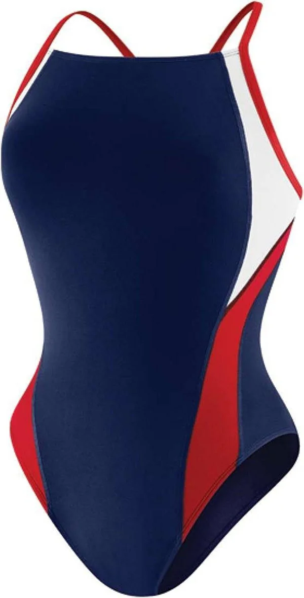 Speedo Launch Splice Swimming Cross Back Size - 24
