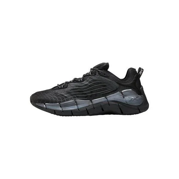Reebok Zig Kinetica II Black/Grey Men's Running Shoes, Size: 13