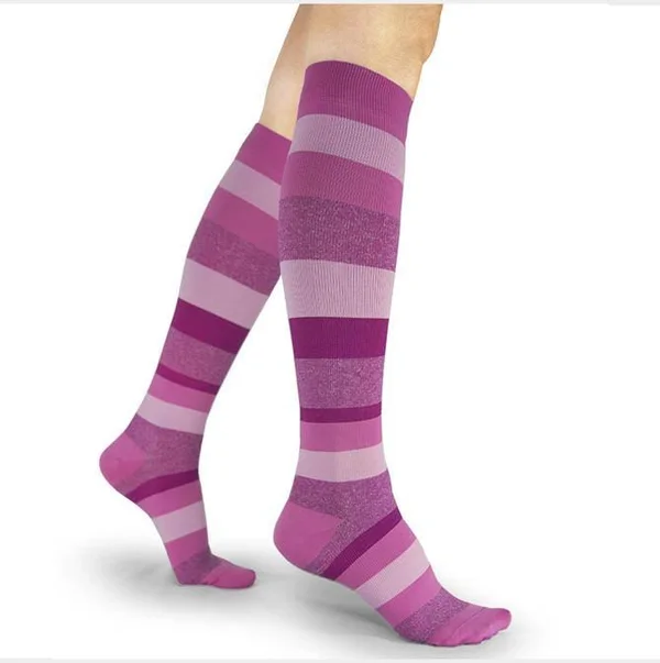 Sigvaris, Microfiber Shades Argyle, 20-30 mmHg, Women's, Knee High