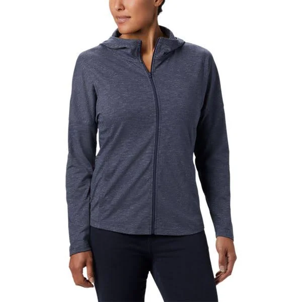 Columbia Cades Cove Full-Zip Long-Sleeve Hoodie for Ladies - Nocturnal - XXL