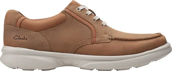 Clarks Bradley Vibe Men's Shoes Tan Leather : 9.5 D - Medium