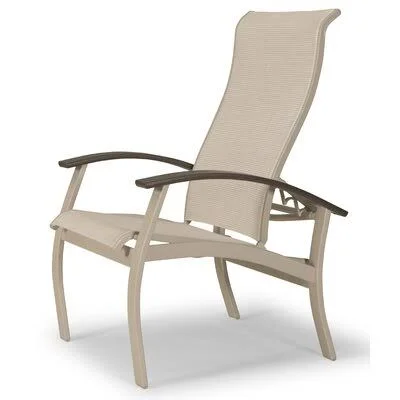 Belle Isle Patio Dining Chair Telescope Casual Cobalt 35D 100x22H x 100x22W x 100x22D