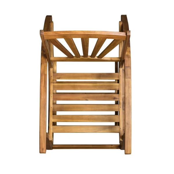 Sunview Outdoor Rustic Acacia Wood Recliner Rocking Chairs (Set of 2) by Christopher Knight Home - Teak