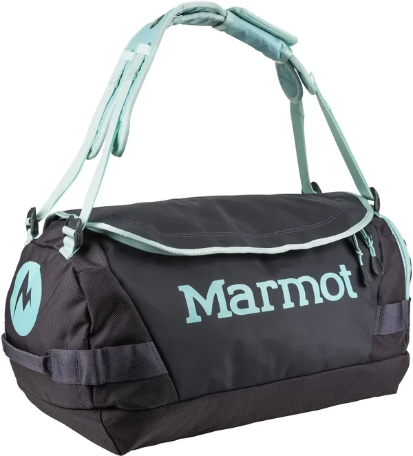 Marmot Long Hauler Duffel Bag - Dark Charcoal/Blue Tint, Small