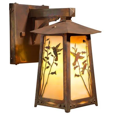 Devaughn 1-Light Outdoor Wall Lantern August Grove Finish: Textured Black, Shade Finish: Wispy White, Size: 12.5x22 H x 7x22 W x