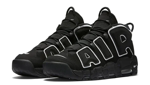 Nike Air More Uptempo Black White - Size 8.5 Mens