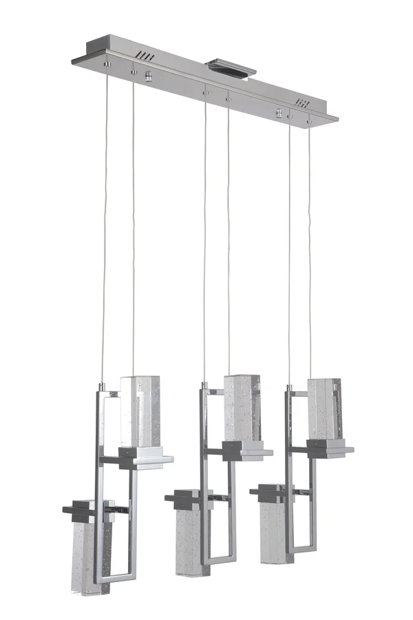 Craftmade 6 Light LED Pendant P782CH6 LED (Chrome)