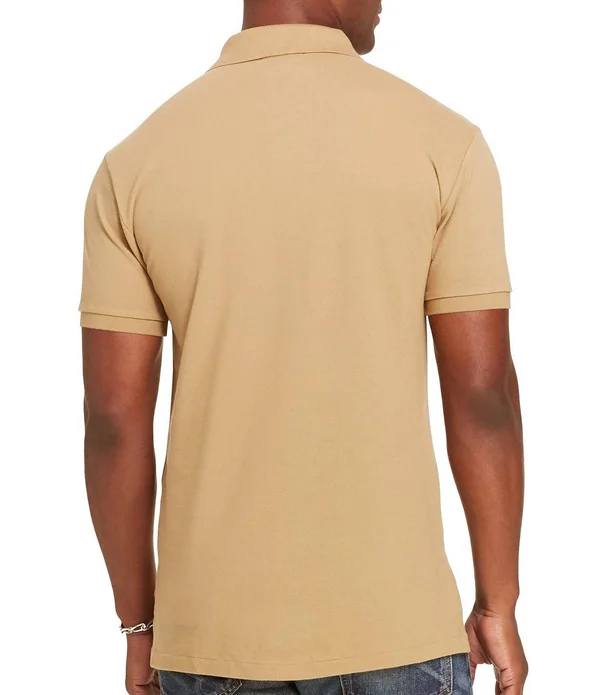 Polo Ralph Lauren Men's Classic Fit Mesh Polo - Jamaica Heather