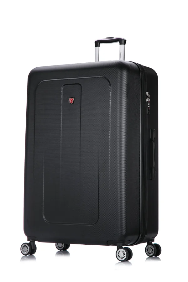 DUKAP Crypto 32& Lightweight Hardside Spinner Luggage, Black