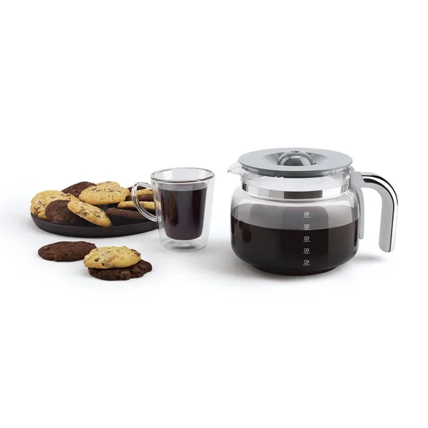 Smeg 10-Cup Drip Coffee Machine - Black