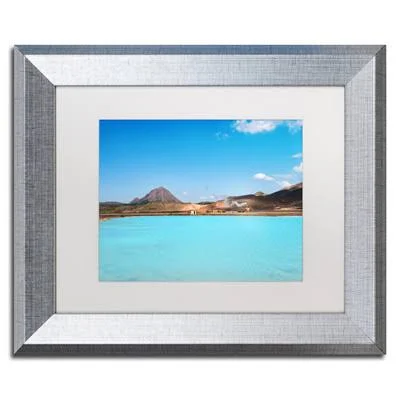 Trademark Fine Art The Blue Between US by Philippe Sainte-Laudy Framed Photographic Print - Size: 11x22 H x 14x22 W x 0.5x22 D