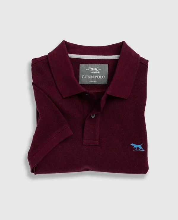 Rodd & Gunn The Gunn Polo/Garnet Me