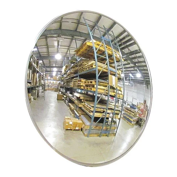 Zoro Select SCVI-SR-18Z Scratch-Resist.Convex Mirror - Indoor, 18x22